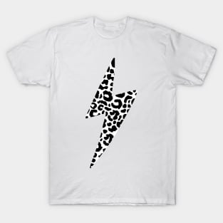 Leopard lightning bolt T-Shirt